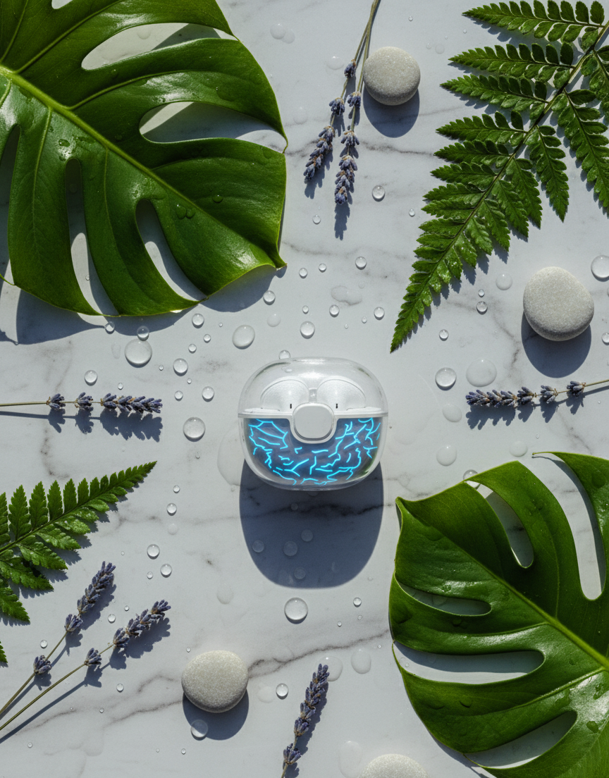 Bluetooth 5.2 True Wireless Earbuds – Long Battery Life, Digital Power Case, High Sensitivity Audio & Fast Charging for Music and Calls