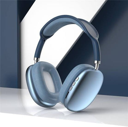 Premium Over-Ear Wireless Bluetooth Headphones with Active Noise Cancellation (ANC), Memory Foam Ear Cushions, and Comfortable Mesh Headband - ( random colour) 5 hours timing wireless