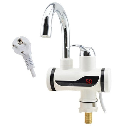 Instant Electric Hot Water Heater Faucet | With Hand Shower | Fast Heating & Easy Installation