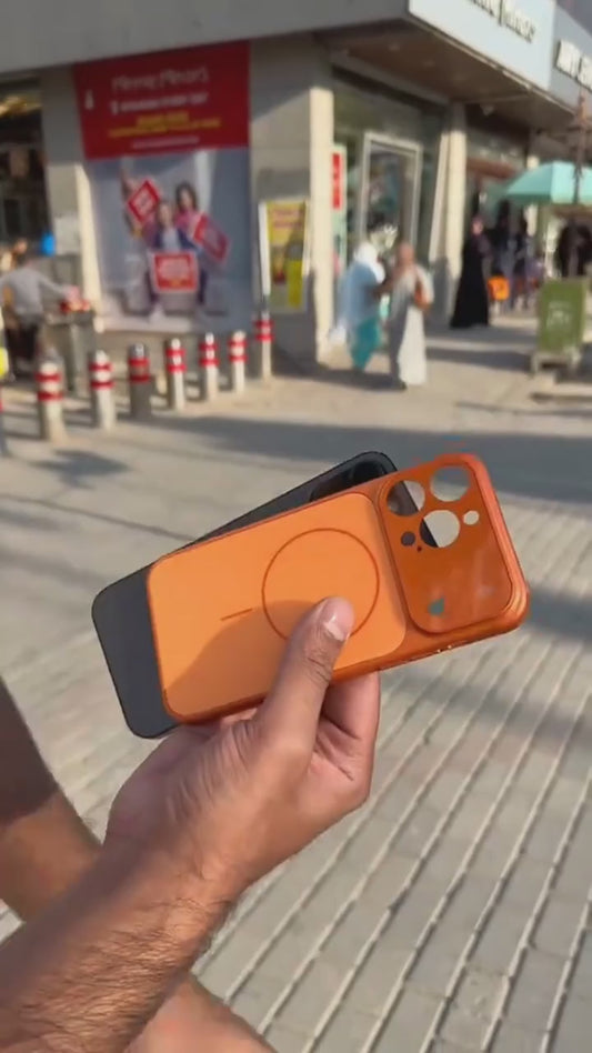 iPhone 17 Pro Max Style Converter Case – Transform iPhone 13/14/15/16 Pro Max into iPhone 17 Pro Max Look - Blue